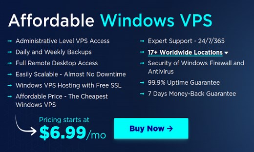Windows VPS Hosting: Fast & Secure with 16  Server Locations