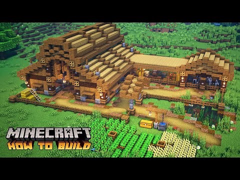 Minecraft: How to Build a Simple Animal Barn