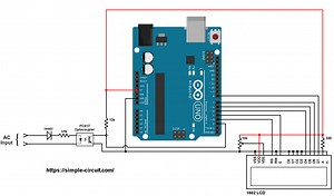 220/380V AC Frequency Meter with Arduino