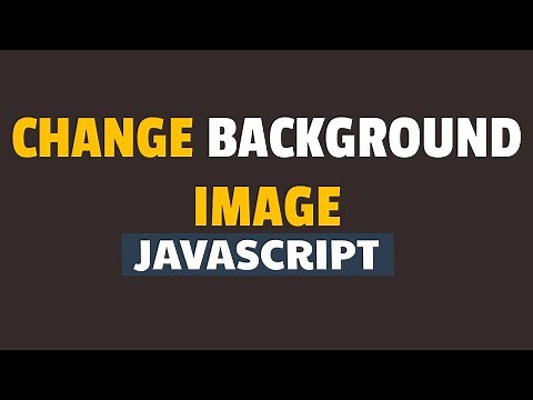 How to Change Background Image using Javascript