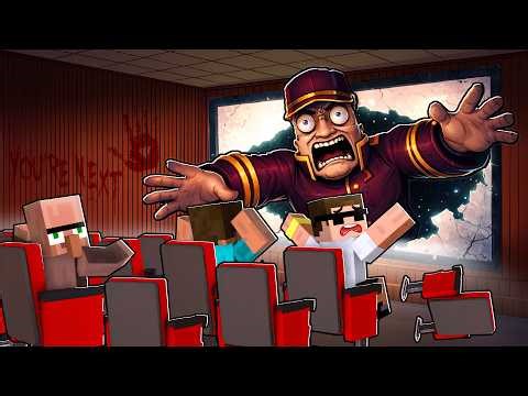 Escaping Horror Cinema in Roblox..