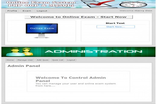 Online Examination System in PHP with Full Source Code