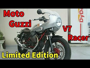 モトグッチ V7 レーサー 限定モデル Moto Guzzi V7 Racer Limited Edition Engine sound