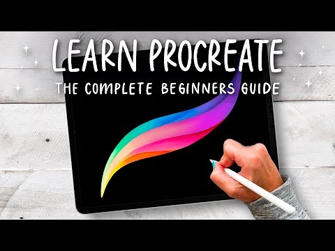 Procreate Tutorial for Beginners - Learn how to draw on the iPad! **EASY & FUN**