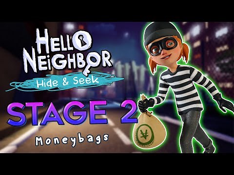 Hello Neighbor: Hide and Seek Stage 2 Walkthrough (All Money Bags Location)