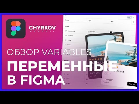 Что такое Figma Variables (Переменные) и как с ними работать? | Figma уроки