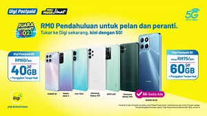 Own a free device! Stay Connected 24/7! Get a FREE Smart Phone! Sign up for Digi Postpaid 60 with a 12 - month contract and enjoy 40GB Internet Unlimited Calls! | The Spring