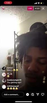 Lil Rye gets head on ig live 😂😂🧠