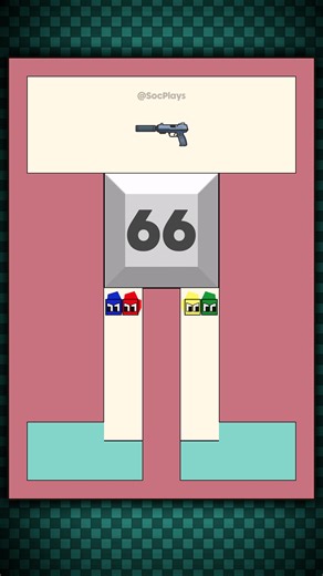 #shorts #squarerace #vialshorts #simulation #satisfying | shorts