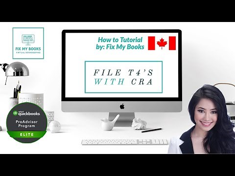 How To File T4's with CRA using Webforms