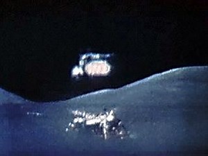 Apollo lunar liftoff recorded by Lunar Roving Vehicle | Britannica