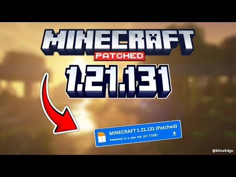 Minecraft 1.21.131.1 Patched Apk Mediafire | Minecraft 1.21.131 Download Review ! Update Review