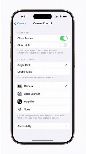How to use the Camera Control to open another app on iPhone | Apple Support