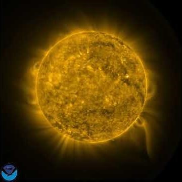 What Does the Sun Look Like? NOAA Satellite Captures Full Rotation of the Sun!