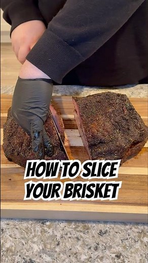 "Master the Art of Brisket Slicing: Tips for Perfect Cuts Every Time!" #bbq #brisket
