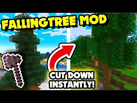 INSTANT Tree Cutting! | FallingTree Mod | Minecraft 1.21.5+ Java Mod Showcase