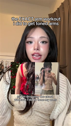 here’s the EXACT arm workout routine i did for toned arms! comment DAY 1 and try this for at least 7 days for AMAZING results!! #workout #workoutroutine #arms #armworkout