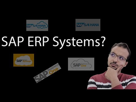 Overview of the Different SAP ERP Systems