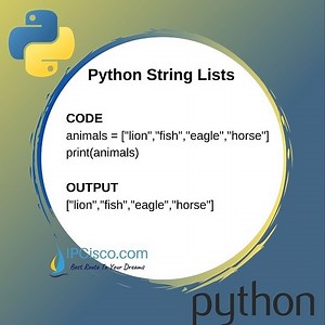Python String Lists | String List Sort | String List Join ⋆ IpCisco