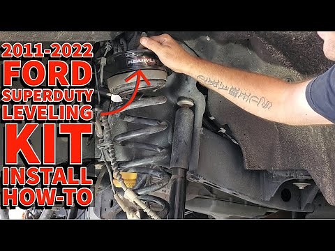 ReadyLift 2.5" Leveling Kit Install Ford f-250 Superduty