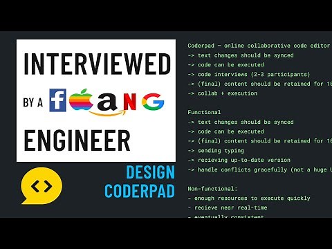 Design CoderPad: System Design Interview with a Senior FAANG Engineer