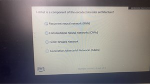 What is a component of the encoder/decoder architecture?Recur... | Filo