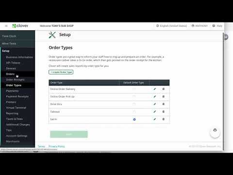 Using Clover Dashboard - Smart Online Order for Clover