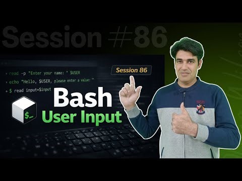 Session - 86 | How to Take User Input in Bash Scripts (Beginner to Intermediate) | Nehra Classes