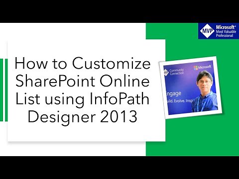How to Customize SharePoint Online List using InfoPath Designer 2013