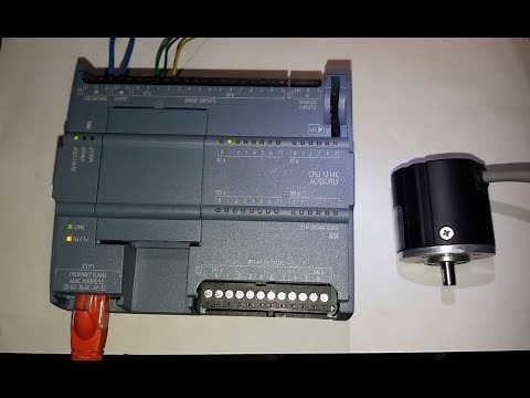 S7 1200 PLC with INCREMENTAL ENCODER