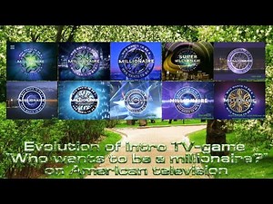 Evolution of intro TV-game "Who wants to be a millionaire?" (ABC)