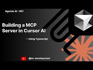 How to build a MCP Server in Cursor IDE | With TypeScript SDK |