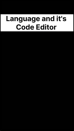Prashant Kumar on Instagram: "🚀 Programming Languages & Their Best Code Editors 💻 Choosing the right code editor or IDE can dramatically boost your productivity. This quick visual guide maps popular programming languages to the most powerful tools developers use every day. 🧠 What you’ll see in this video: 🐍 Python → PyCharm / VS Code ➕➕ C++ → Visual Studio / VS Code 📜 JavaScript & TypeScript → VS Code ☕ Java → IntelliJ IDEA 🎯 C# → Visual Studio 💎 Ruby → RubyMine 🅺 Kotlin → IntelliJ IDEA 