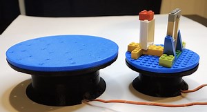 An Arduino-powered mini turntable with magnetic attachments | Arduino Blog