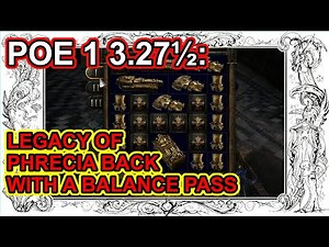 POE 1 - IT'S BACK - Legacy of Phrecia Event Returns Next Week - Idols And New Builds - Path of Exile