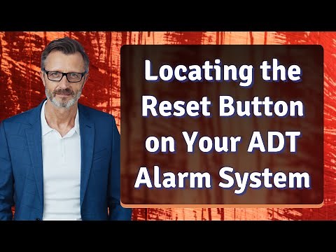 Locating the Reset Button on Your ADT Alarm System