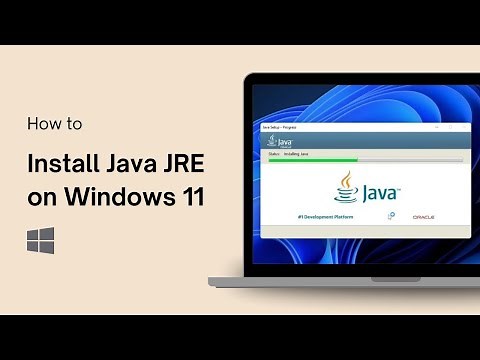 How to Install Java JRE (Java Runtime Environment) on Windows 11