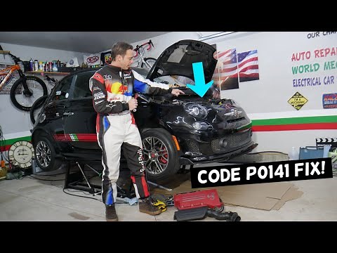 FIAT 500 CODE P0141 O2 SENSOR BANK 1 SENSOR 2 FIX