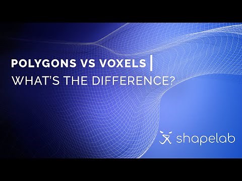 Polygons vs voxels | What's the difference?