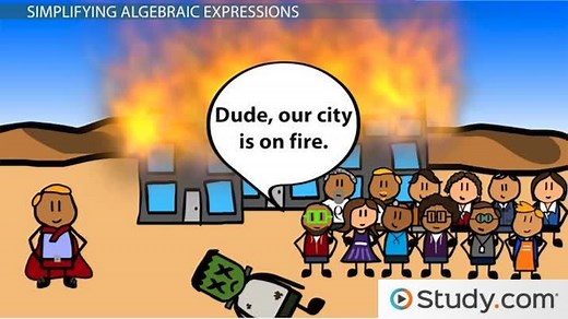 Negative Signs and Simplifying Algebraic Expressions