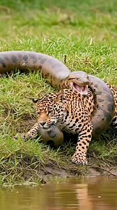 Jaguar tried to escape from python 😨 ____________________jaguar _python _pythonvsjaguar _wildanimals _wildafrica _wildlifephotos _wildlifeprotection _nature _nature_perfection _netgeo _netgeowild _netgeowildlife _discovery _discoverearth _nationalgeographic#trending #fypviralシfyp #reels2025 #short #shorts #short #shortst #reelsviral #reelsinstagram #reelschallengereelschallenge | Belga