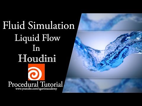 Houdini Liquid Flow Tutorial (Fluid Simulation)