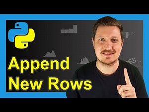 Append Rows to pandas DataFrame in for Loop in Python (2 Examples) | Add to Existing & New Data Set