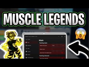 *NEW* Muscle Legends Script (PASTEBIN 2025) (KILLAURA, AUTOFARM, HATCH CRYSTALS, SPEED, NO COOLDOWN)