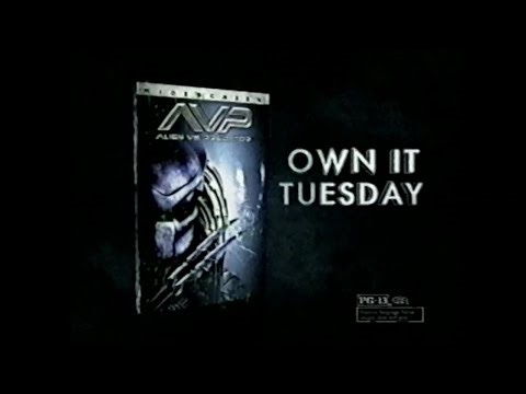 Alien vs. Predator - DVD Home Video Release TV Commercial 1 - 2005