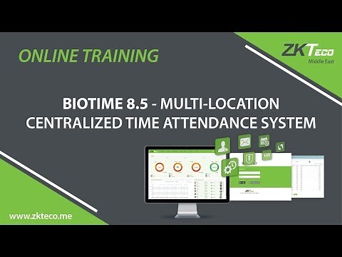BioTime 8.5 Introduction Video