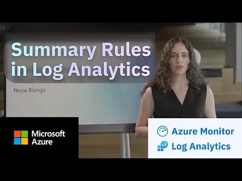 Aggregate data in a Log Analytics workspace by using summary rules