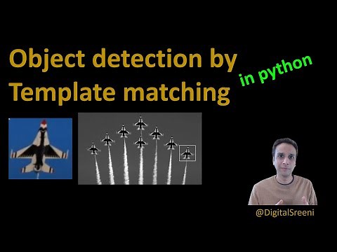 118 - Object detection by template matching