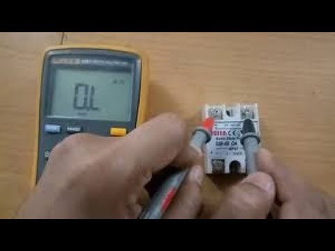 How to check SSR| how to check a solid state relay | SSR | solid state relay |how to check a ssr
