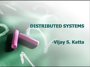 Introduction to Distributed System Lecture 1